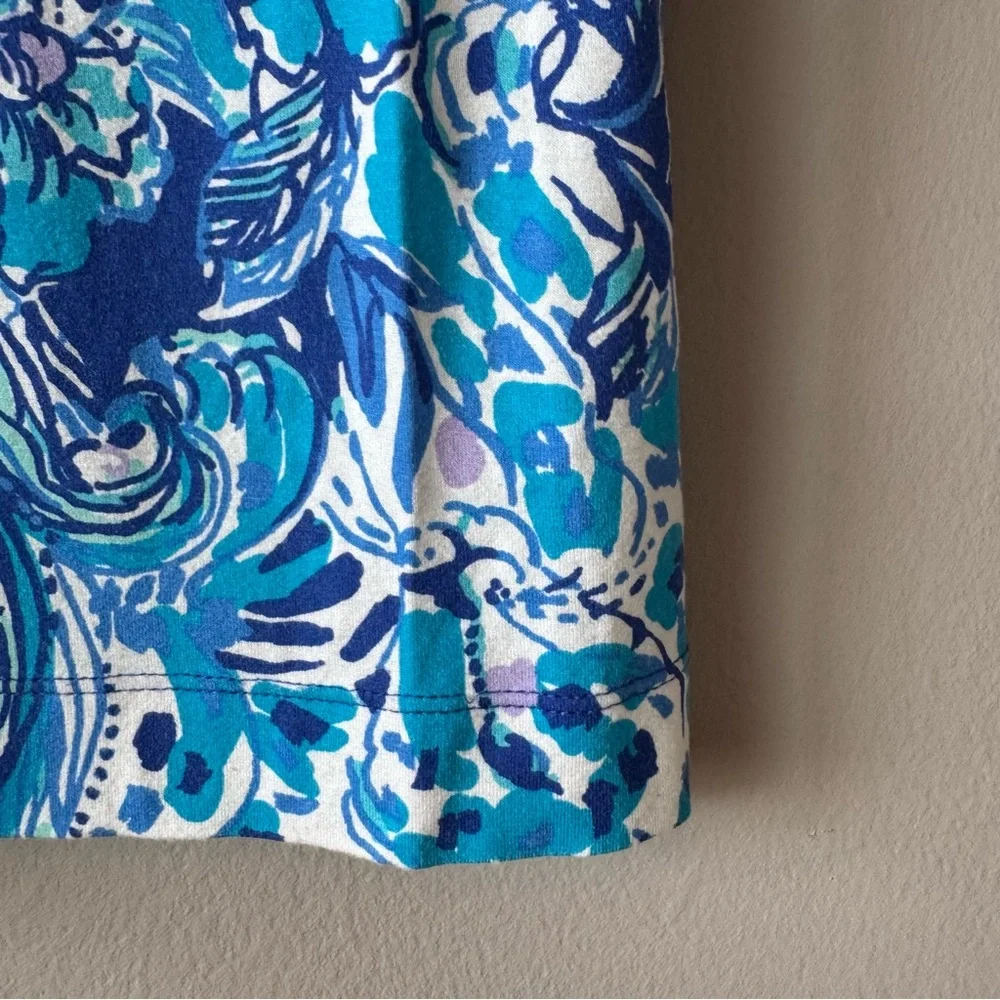 Lily Pulitzer Toddler Girls Blue Tangled Up In Blue‎ Shift Dress Size 2-3 Years